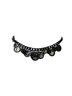 DKNY 100% Coated Canvas Black Belt One size - photo 1