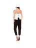 Parker 100% Polyester Color Block Black White Jumpsuit Size S - photo 2