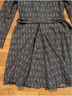 Roland Mouret Tweed Gray Blue Coat Size 4 - photo 6