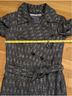 Roland Mouret Tweed Gray Blue Coat Size 4 - photo 10
