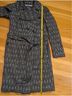 Roland Mouret Tweed Gray Blue Coat Size 4 - photo 11