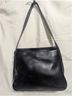 Elena Solano 100% Leather Black Silver Shoulder Bag One size - photo 3