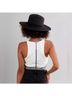 Intimately by Free People White Blue Black Bodysuit Size M - photo 3
