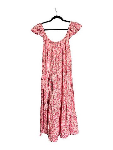 The Great. The Whipstitched Plumeria Dress Casual Dress (view 2)