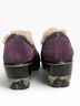 Jambu 100% Suede Floral Purple Mule/Clog Size 7 - photo 5