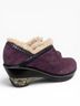 Jambu 100% Suede Floral Purple Mule/Clog Size 7 - photo 4
