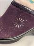 Jambu 100% Suede Floral Purple Mule/Clog Size 7 - photo 7