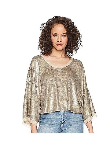 Free People Short Sleeve Blouse (view 1)
