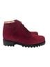 Ara 100% Suede Red Ankle Boots Size 6 1/2 - photo 1