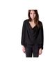Free People Black Long Sleeve Blouse Size M - photo 1