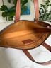 Coach 100% Leather Brown Tan Leather Messenger One size - photo 7