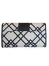 Spartina 449 Checkered-gingham Black White Leather Wallet One size - photo 2