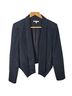 Rebecca Minkoff 100% Silk 95% Polyester Black Blazer Size 2 - photo 1