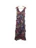 MARCHESA notte 100% Polyester Floral Blue Multi Color Casual Dress Size 6 - photo 1