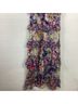 MARCHESA notte 100% Polyester Floral Blue Multi Color Casual Dress Size 6 - photo 7