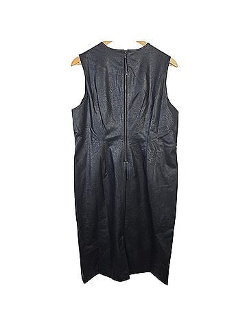 SPANX Faux Leather Sheath Dress Casual Dress (view 2)