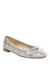 Sam Edelman Snake Print Multi Color Gray Tan Flats Size 7 1/2 - photo 1