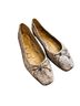 Sam Edelman Snake Print Multi Color Gray Tan Flats Size 7 1/2 - photo 2