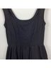 Aureta Studio 85% Rayon 15% Linen 100% Cotton Solid Black Casual Dress Size 8 - photo 4