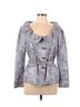 St. John Floral Purple Jacket Size 10 - photo 1