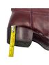 FRYE 100% Leather Red Ankle Boots Size 6 1/2 - photo 8
