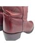 FRYE 100% Leather Red Ankle Boots Size 6 1/2 - photo 5