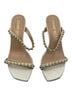 Stuart Weitzman 100% Leather White Heels Size 6 - photo 8