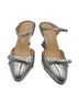 Dee Ocleppo 100% Nylon Silver Mule/Clog Size 6 - photo 4