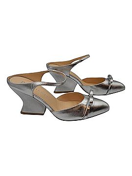 Dee Ocleppo Nappa Leather Pointed Toe Heeled Mules Mule/Clog (view 1)
