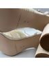 Loeffler Randall 100% Polyester 100% Leather Plaid White Sandals Size 10 - photo 3