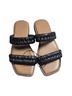 Torrid Black Sandals Size 8 1/2 - photo 1
