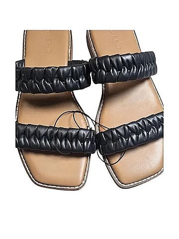 Torrid Braided Two Band Slide Sandals Sandals (view 2)