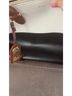 Ralph Lauren Color Block Black Brown White Leather Satchel One size - photo 7