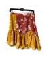 Walter Baker Floral Yellow Orange Casual Skirt Size 6 - photo 6