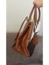 Ralph Lauren Color Block Black Brown White Leather Satchel One size - photo 8