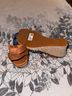 TOMS Blue Brown Wedges Size 9 - photo 4