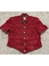 Double D Ranch Floral Red Blazer Size L - photo 3