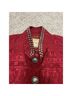 Double D Ranch Floral Red Blazer Size L - photo 8