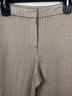 Theory Checkered-gingham Brown Multi Color Casual Pants Size 0 - photo 4