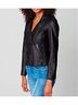 Blank NYC Black Faux Leather Jacket Size M - photo 3