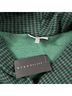 bryn WALKER Houndstooth Green Black Short Sleeve Blouse Size XL - photo 3