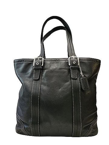 Coach Leather Tote (view 2)