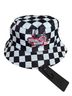 Ed Hardy 100% Polyester Checkered-gingham Black White Hat One size - photo 1