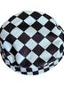 Ed Hardy 100% Polyester Checkered-gingham Black White Hat One size - photo 2