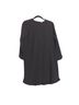 Ganni Solid Black Casual Dress Size 2 - photo 1