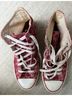 Converse Hearts Pink Sneakers Size 7 - photo 4