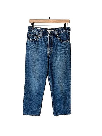 Levi's Ribcage Straight Ankle Jeans (view 1)