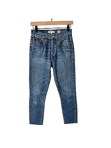 RE/DONE Rigid Crop Jeans (view 1)
