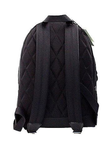 Burberry Abbeydale Branded Stamp Black Nylon Backpack (view 2)