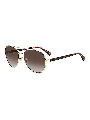 Kate Spade New York Gold Metal Women's Sunglasses (view 1)